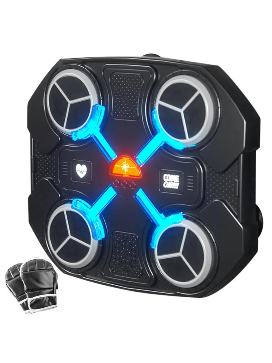 Настінний боксерський тренажер Bluetooth, 4 секції, інтерактивна музична мішеньП